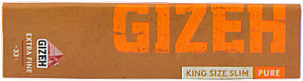 Бумага для самокруток Gizeh Pure King Size Slim Extra Fine 33 вид 1
