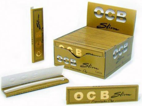 Бумага для самокруток OCB Slim Premium Gold вид 1