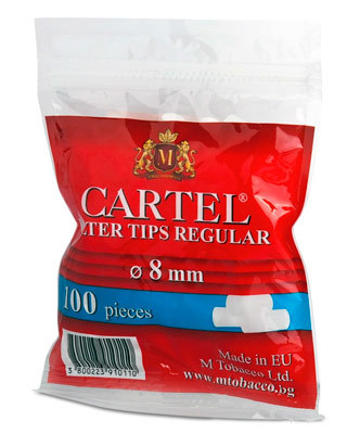 Фильтры для самокруток Cartel Regular 8 мм вид 1