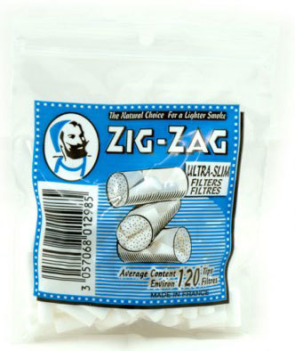 Фильтры для самокруток Zig-Zag Ultra Slim 6 мм вид 1