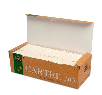 Гильзы для самокруток Cartel Bio 200 шт вид 1