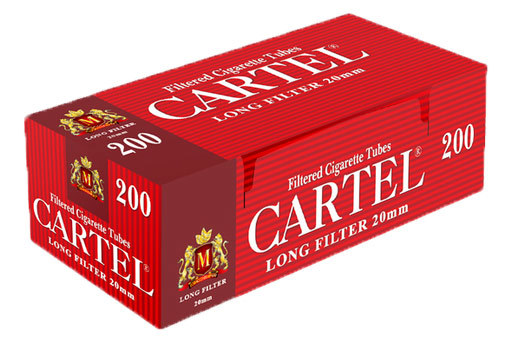 Сигаретные гильзы Cartel Longfilters 200 шт. вид 1