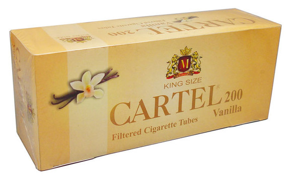 Гильзы для самокруток Cartel Vanilla 200 шт вид 1