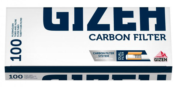 Гильзы для самокруток Gizeh Carbon Filter 100 вид 1