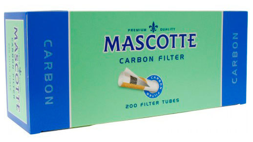 Гильзы для самокруток Mascotte Carbon 200 шт вид 2