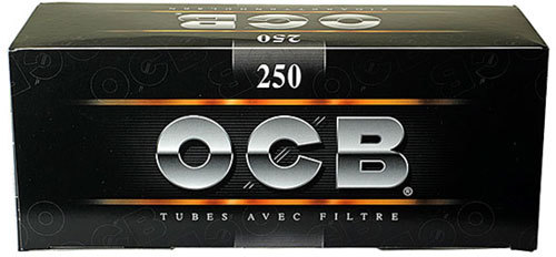 Гильзы для самокруток OCB Black 250 шт вид 1