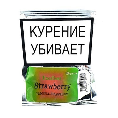 Сигаретный табак Excellent Strawberry 100 гр. вид 1