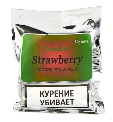 Сигаретный табак Excellent Strawberry 80 гр. вид 1