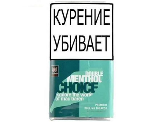 Сигаретный Табак Mac Baren Double Menthol Choice вид 1