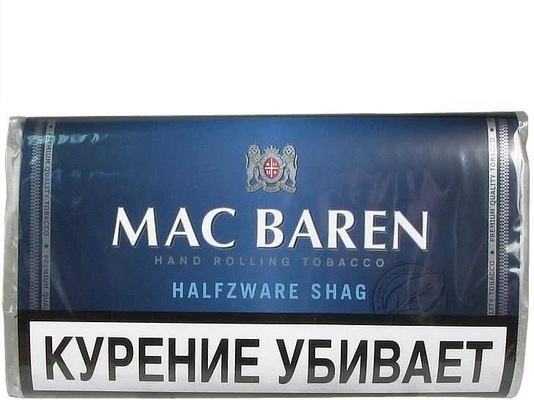 Сигаретный табак Mac Baren Halfzware Shag вид 1