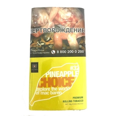 Сигаретный табак Mac Baren Pineapple Choice вид 1