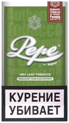 Сигаретный табак Pepe Rich Green вид 1