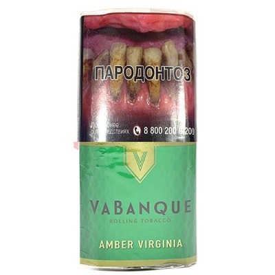 Сигаретный табак VaBanque - Amber Virginia, 30 гр вид 1