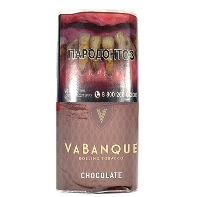 Сигаретный табак VaBanque - Chocolate, 30 гр вид 1
