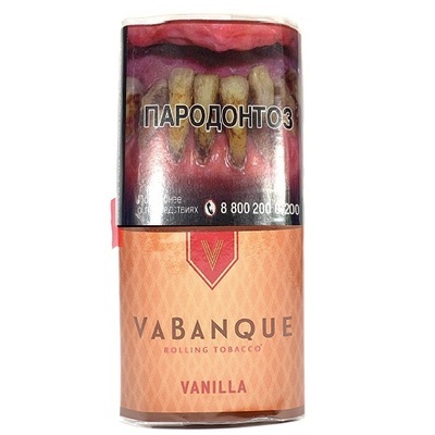 Сигаретный табак VaBanque - Vanilla, 30 гр вид 1