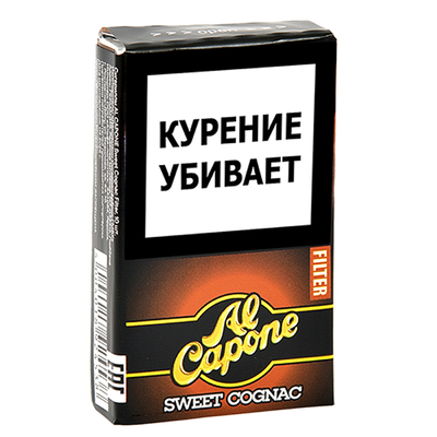 Сигариллы Al Capone - Sweet Cognac Filter 10 шт. вид 1