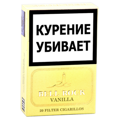 Сигариллы Bell Rock Filter - Vanilla 20 шт. вид 1