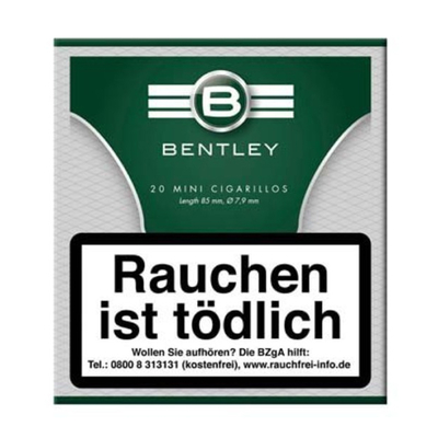 Сигариллы Bentley Mini 20 Cigarillos вид 1
