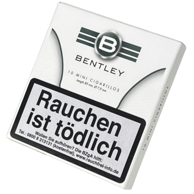 Сигариллы Bentley White Mini 10 Cigarillos вид 2
