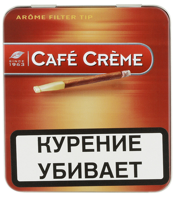 Сигариллы Cafe Creme Filter Tip Arome вид 1