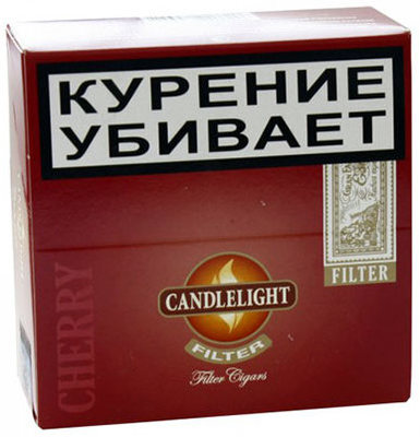 Сигариллы Candlelight Filter Cherry 50 (шт.) вид 1