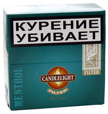 Сигариллы Candlelight Filter Menthol 50 (шт.) вид 1