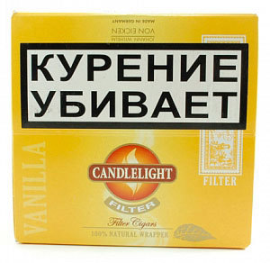 Сигариллы Candlelight Filter Vanilla 50 (шт.) вид 1