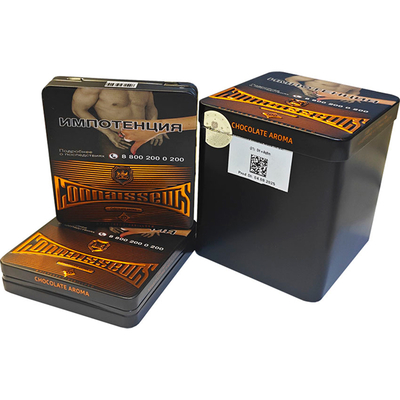 Сигариллы Connaisseurs Chocolate Aroma Tin 20 вид 3