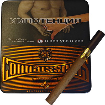 Сигариллы Connaisseurs Chocolate Aroma Tin 20 вид 1
