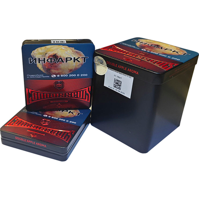 Сигариллы Connaisseurs Double Apple Aroma Tin 20 вид 3