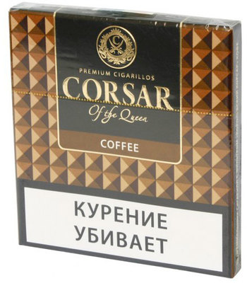 Сигариллы Corsar Mini of the Queen Coffee вид 1