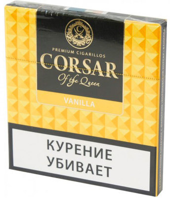 Сигариллы Corsar Mini of the Queen Vanilla вид 1