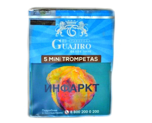Сигариллы El Guajiro 5 MINI TROMPETAS вид 1
