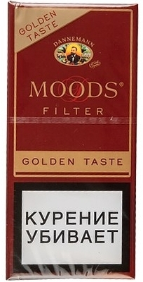 Сигариллы Moods Filter Golden 5 вид 1