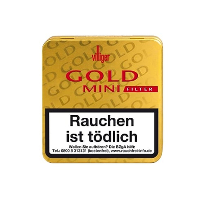 Сигариллы Villiger Gold Mini Filter 20 Cigarillos вид 2