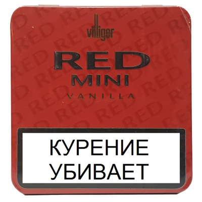 Сигариллы Villiger Red Mini Vanilla 20 Cigarillos вид 2