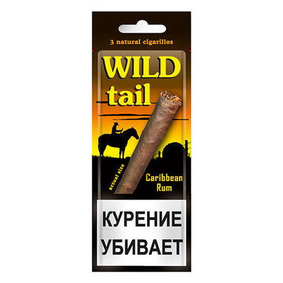 Сигариллы Wild Tail Carribean Rum 3 шт. вид 1