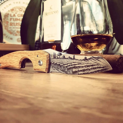 Сигарный нож Le Petit - Barrel - Cognac вид 4