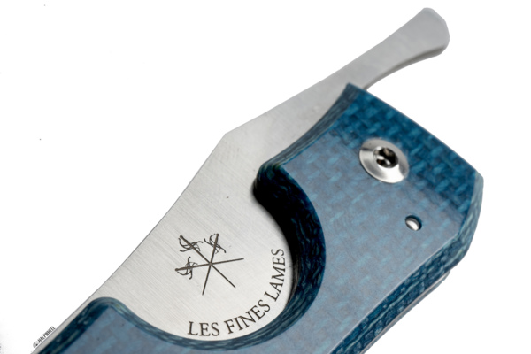 Сигарный нож Le Petit - Blue - Micarta вид 2