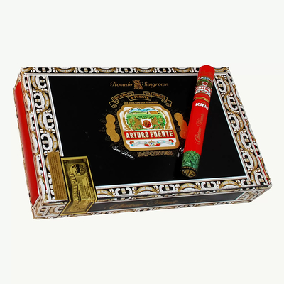 Сигары Arturo Fuente Chateau Fuente King T Rosado Sun Grown Tubos вид 3