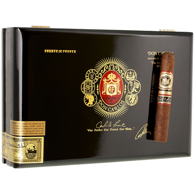 Сигары Arturo Fuente Don Carlos The Mans 80th Personal Reserve Robusto вид 3
