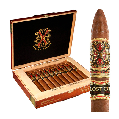 Сигары Arturo Fuente FFOX Fuente Fuente Opus X Lost City Piramide вид 3