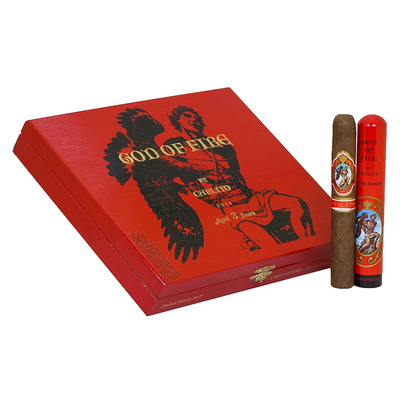 Сигары Arturo Fuente God of Fire by Carlito Double Robusto Tubos вид 3