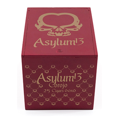 Сигары Asylum 13 Corojo Authentic Super Goliath 80 x 8 вид 4