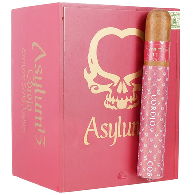 Сигары Asylum 13 Corojo Authentic Super Goliath 80 x 8 вид 2