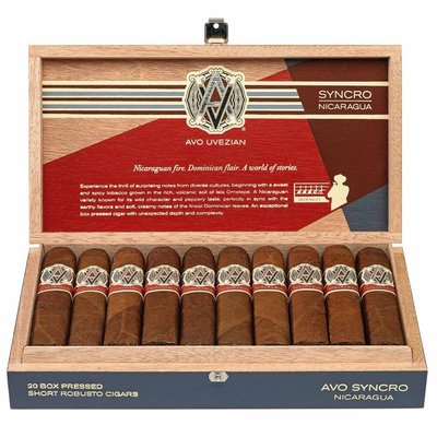 Сигары AVO Syncro Nicaragua Short Robusto вид 3