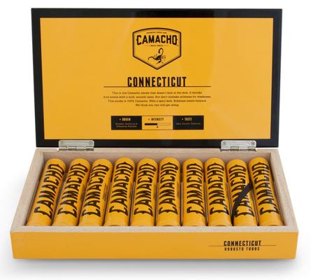 Сигары Camacho Connecticut Robusto Tubos вид 2