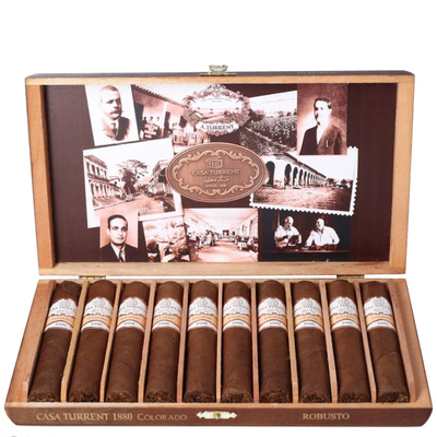 Сигары Casa Turrent 1880 Colorado Robusto вид 2