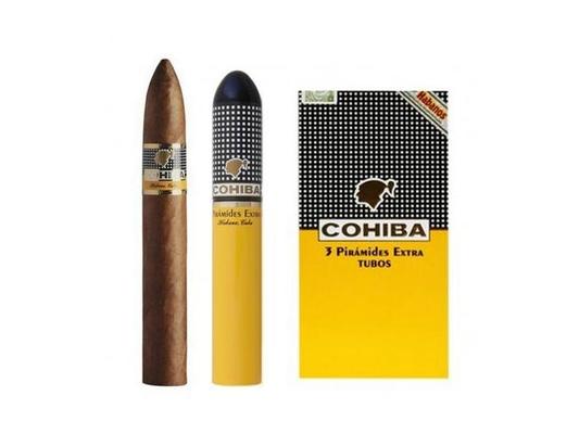 Сигары  Cohiba Piramides Extra Tubos вид 3