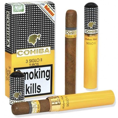 Сигары  Cohiba Siglo II Tube вид 3